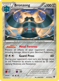 Bronzong - pokemon TCG Card