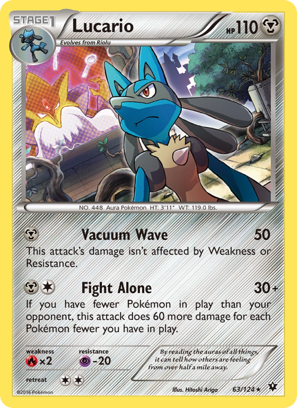 Lucario - Pokémon TCG Card
