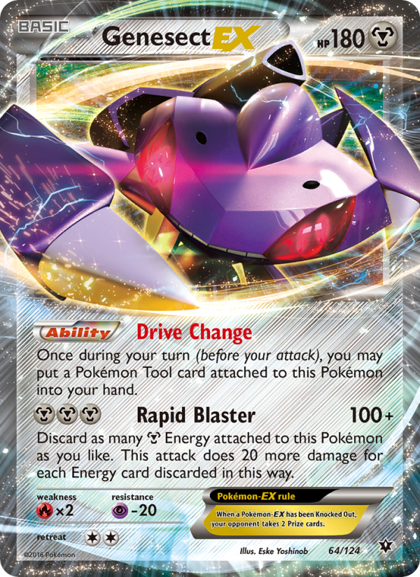 Genesect EX - Pokémon TCG Card