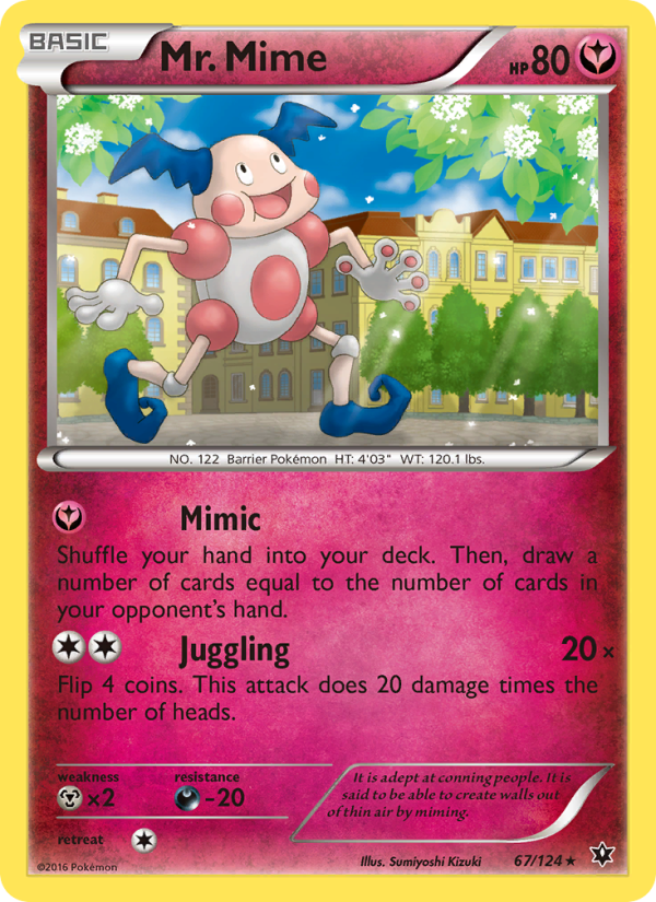 Mr. Mime - Pokémon TCG Card