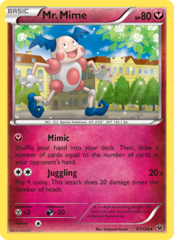 Mr. Mime - pokemon TCG Card