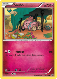 Snubbull - pokemon TCG Card