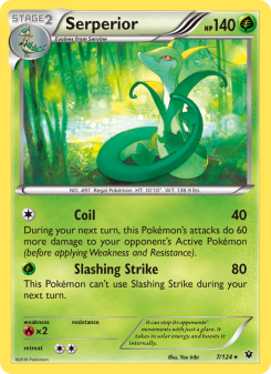Serperior - pokemon TCG Card