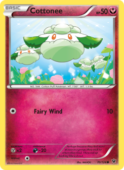 Cottonee - pokemon TCG Card