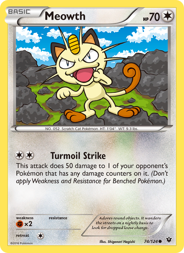Meowth - Pokémon TCG Card