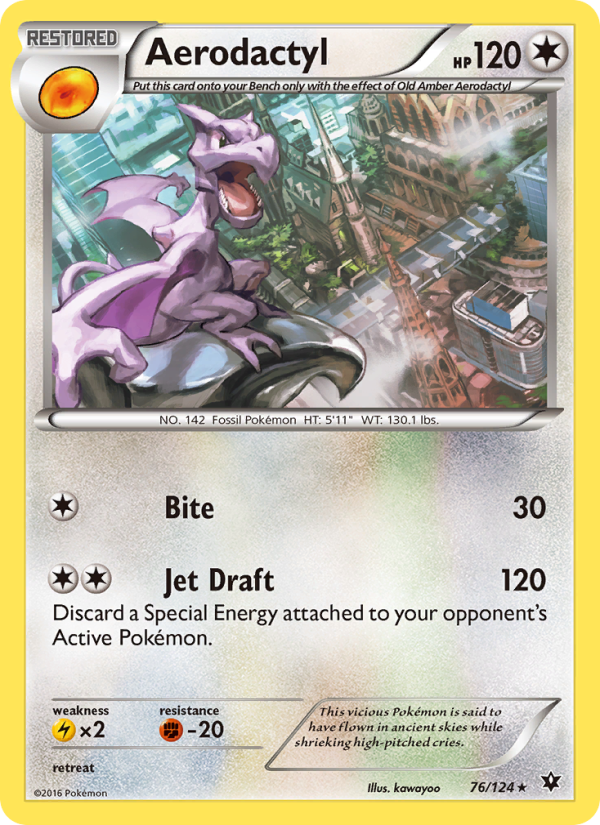 Aerodactyl - Pokémon TCG Card