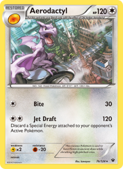Aerodactyl - pokemon TCG Card