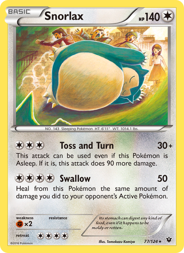 Snorlax - Pokémon TCG Card