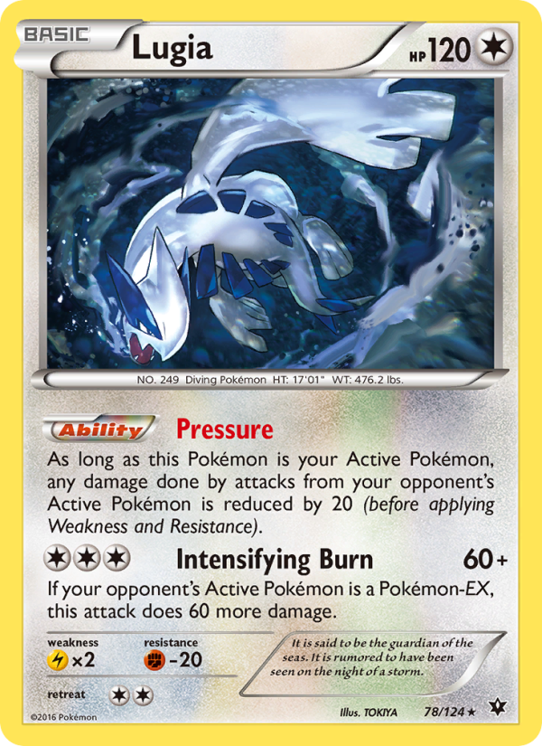 Lugia - Pokémon TCG Card
