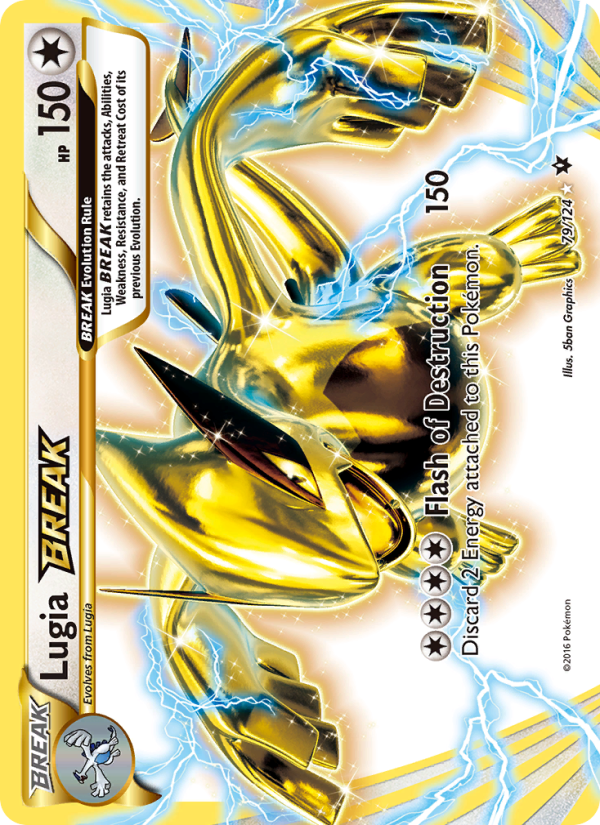 Lugia BREAK - Pokémon TCG Card