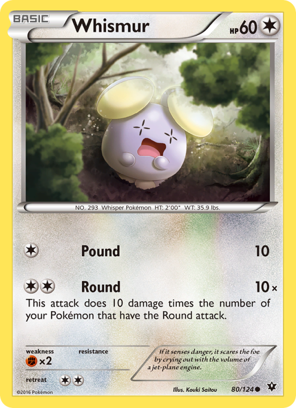 Whismur - Pokémon TCG Card