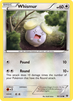 Whismur - pokemon TCG Card