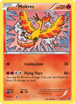 Moltres - pokemon TCG Card