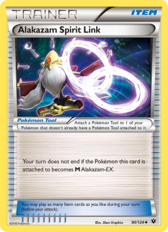 Alakazam Spirit Link - pokemon TCG Card