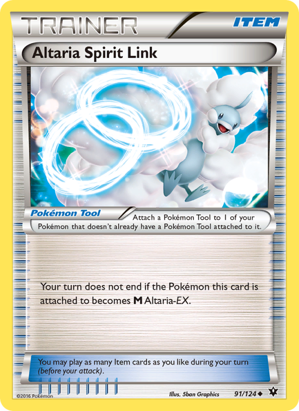 Altaria Spirit Link - Pokémon TCG Card