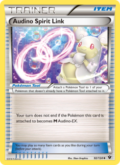 Audino Spirit Link - pokemon TCG Card