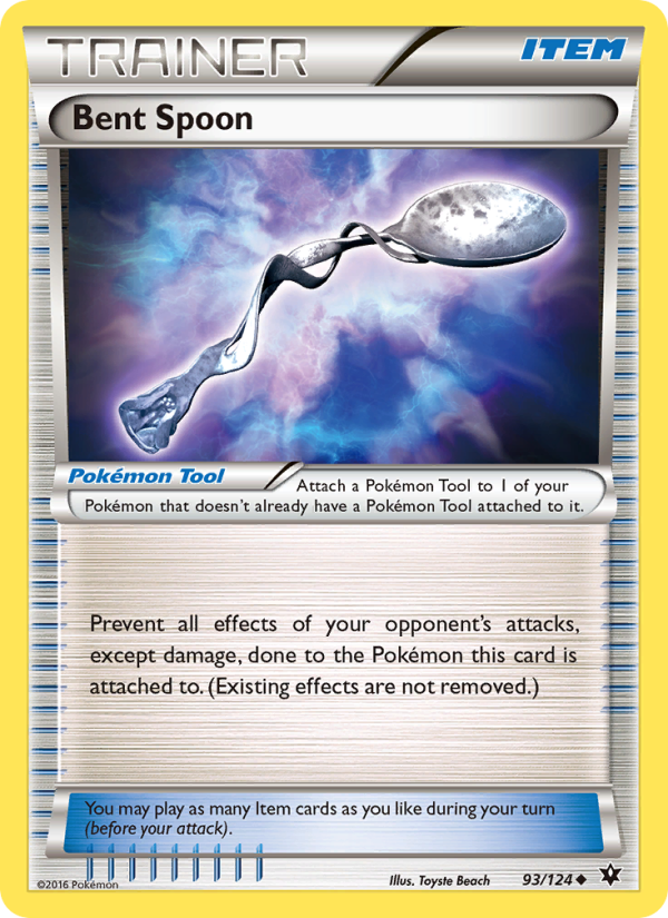 Bent Spoon - Pokémon TCG Card