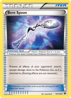 Bent Spoon - pokemon TCG Card