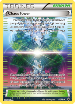 Chaos Tower - pokemon TCG Card