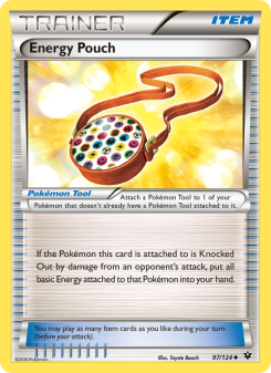 Energy Pouch - pokemon TCG Card