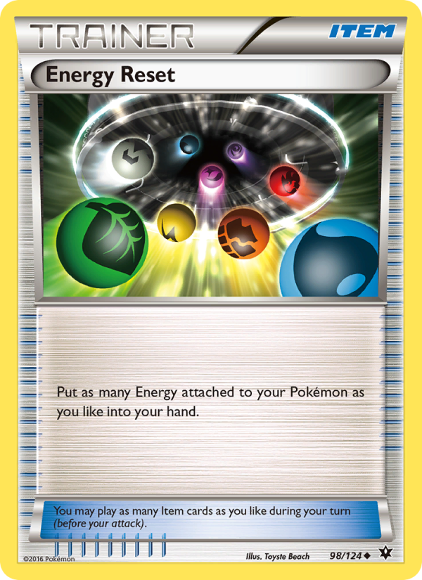 Energy Reset - Pokémon TCG Card