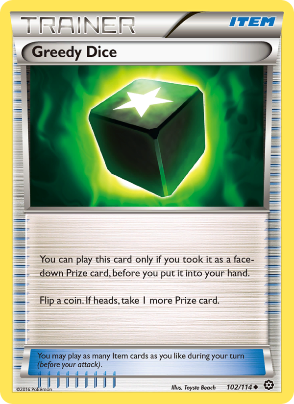 Greedy Dice - Pokémon TCG Card
