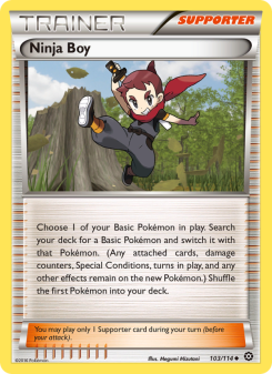 Ninja Boy - pokemon TCG Card