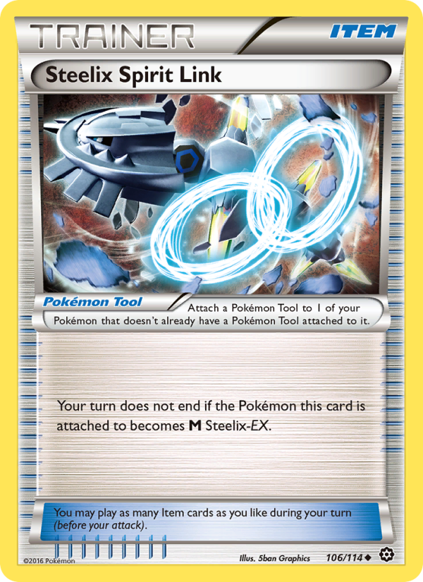 Steelix Spirit Link - Pokémon TCG Card