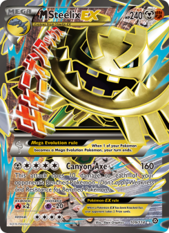 M Steelix EX - pokemon TCG Card