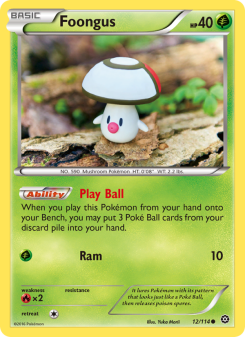 Foongus - pokemon TCG Card