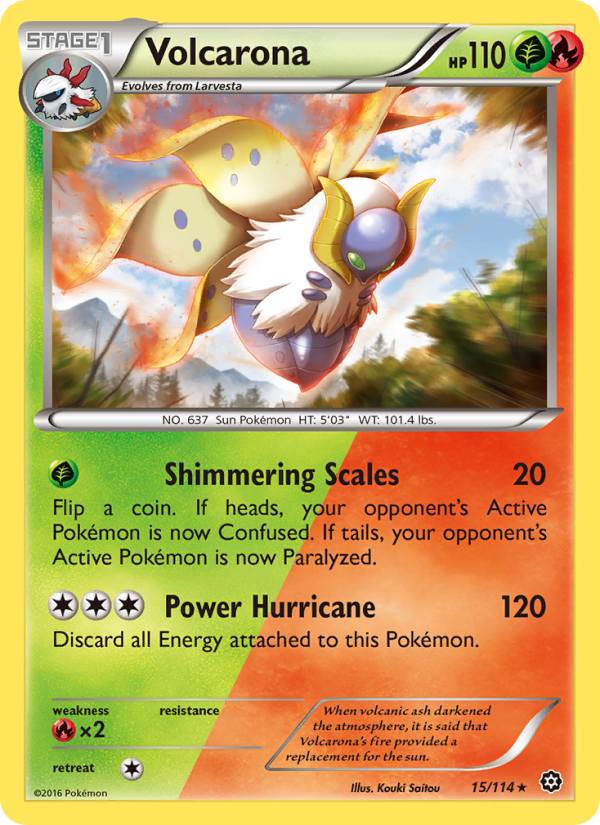 Volcarona - Pokémon TCG Card