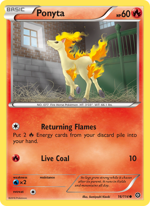 Ponyta - Pokémon TCG Card