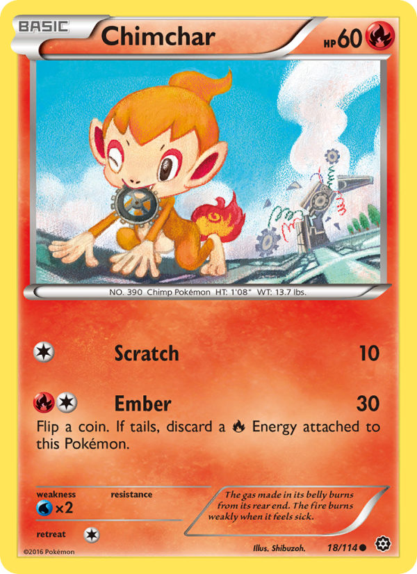 Chimchar - Pokémon TCG Card