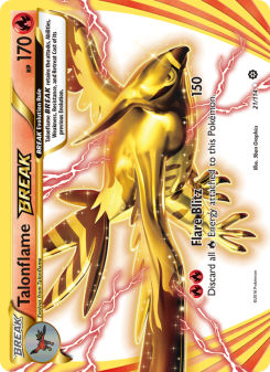 Talonflame BREAK - pokemon TCG Card