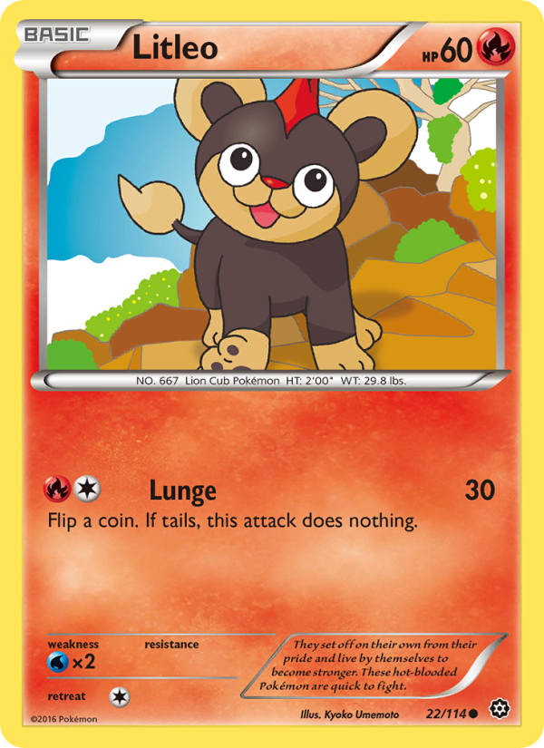 Litleo - Pokémon TCG Card