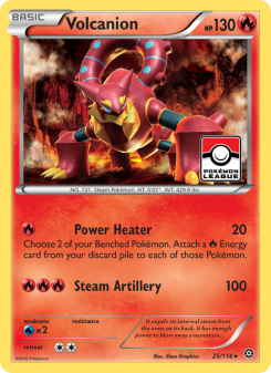 Volcanion - pokemon TCG Card