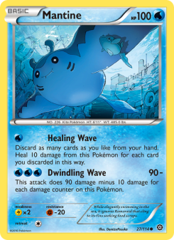 Mantine - pokemon TCG Card