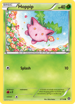 Hoppip - pokemon TCG Card