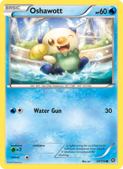 Oshawott - pokemon TCG Card