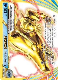 Clawitzer BREAK - pokemon TCG Card