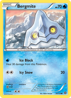 Bergmite - pokemon TCG Card