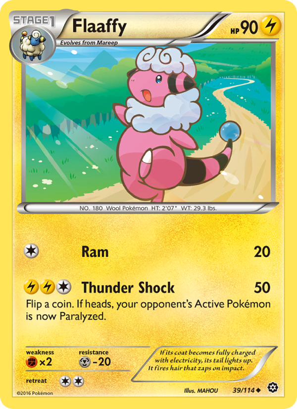 Flaaffy - Pokémon TCG Card