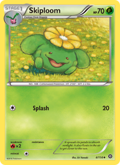 Skiploom - pokemon TCG Card