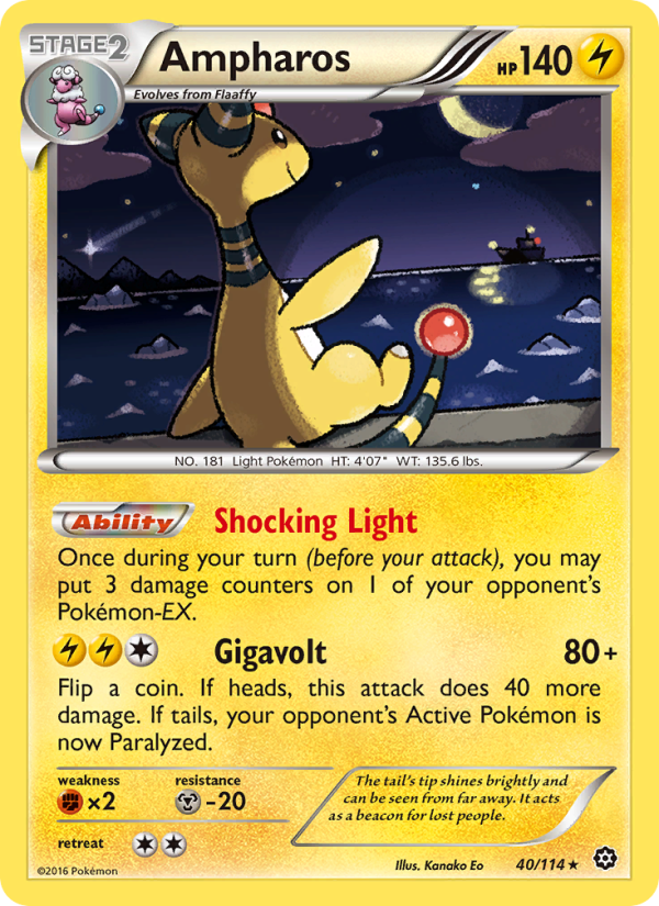 Ampharos - Pokémon TCG Card