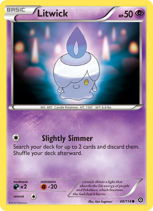 Litwick - Pokémon TCG Card