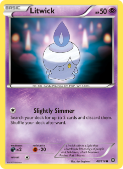 Litwick - pokemon TCG Card