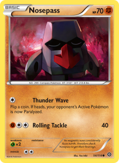 Nosepass - pokemon TCG Card