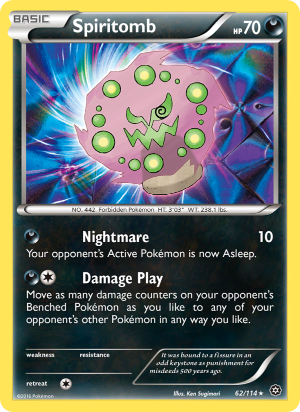 Spiritomb - Pokémon TCG Card