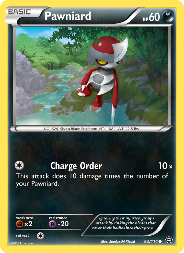 Pawniard - Pokémon TCG Card