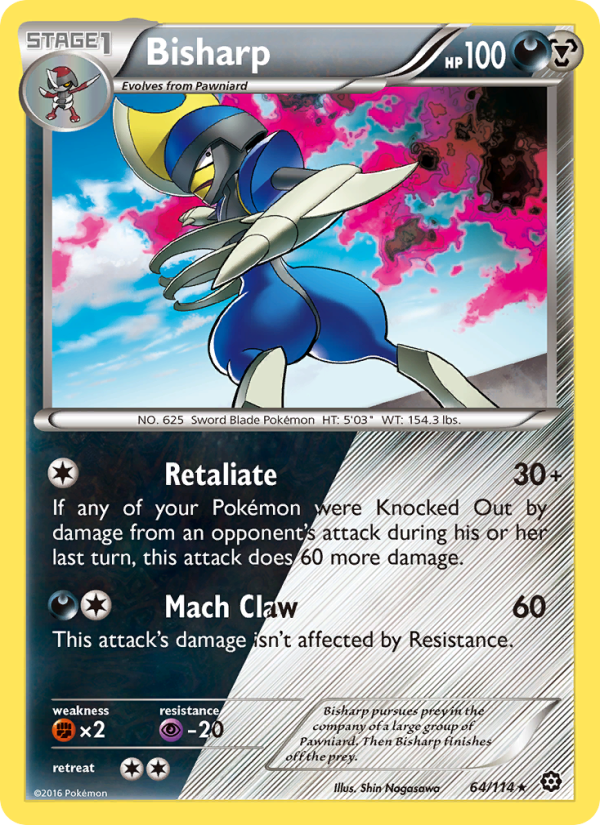 Bisharp - Pokémon TCG Card